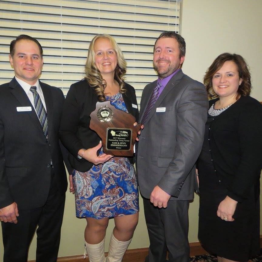 Wisconsin Couple selected as National Outstanding Young Farmer Finalist